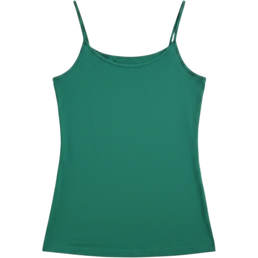 Nikibiki Deep Emerald Green Seamless Signature Long Camisole Top OS Fits All